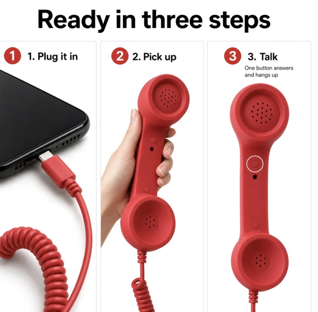 RingPop Retro Handset